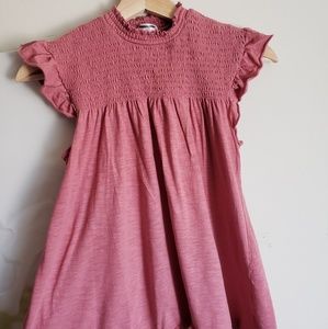Women's blush pink blouse